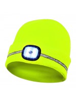 GEBOL-Prac. čiapka s  LED svetlom neonová