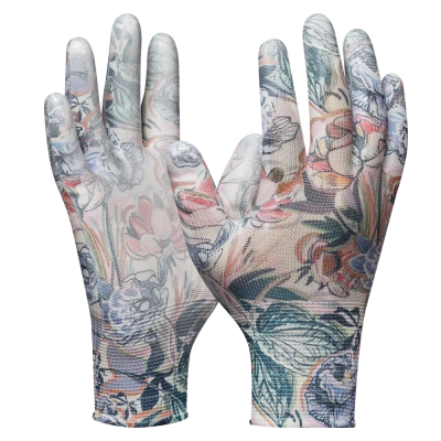 GEBOL- Pracovné rukavice  MISS FLOWER č.8