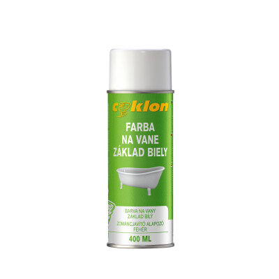 Farba na vane ZÁKLAD / biely / 400 ml