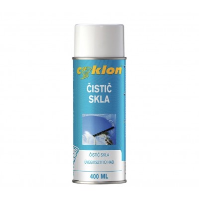 Čistič skla / Biela pena / 400 ml