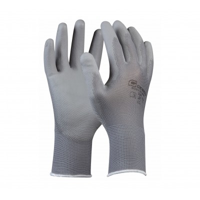 GEBOL-Pracovné rukavice MICRO-FLEX č.10 sede