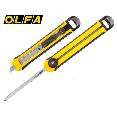 OLFA - Nôž s odlamovacou čepeľou a pílkou Olfa